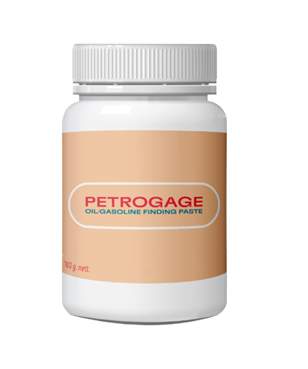 Gasoline finding paste Petrogage